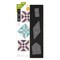 AccuQuilt GO! Arrowhead 9" Finished Quilt Block Die – Block on Board (BOB) Fabric Cutting Die, Requires 6" x 24" Cutting Mat